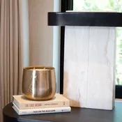 GOLD ETCHED POT