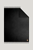 Black Solid Throw