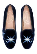 Aries Midnight Velvet Slipper (Men)