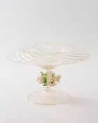 1950s Venetian Rose Compote