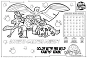 Activate Creature Power Kratts Placemat