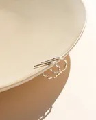 Dreamwave Huggies (Sterling Silver) | Token Jewelry