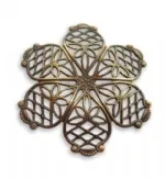 35mm Violet Petal Filigree