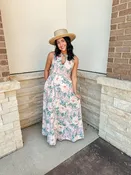 Callie Floral Maxi Dress