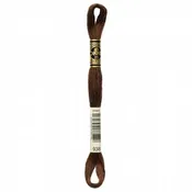 DMC 6 Strand Floss | 938 Ultra Dark Coffee Brown