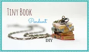 Tiny Book Pendant Kit