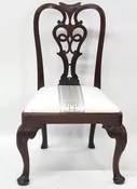 An Elegant George II Carved Mahogany Side chair