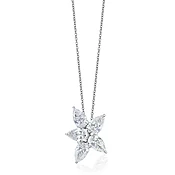 DIAMOND CLUSTER PENDANT, 2.50 CARATS