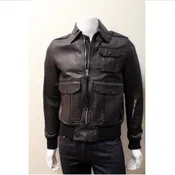 ACNE - Men Leather Jacket- "NEW"- SZ: US: 36