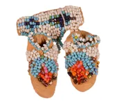 Plateau Beaded Moccasin Pin