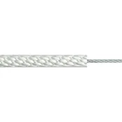 3/8 in. dia. White Wire Core Halyard Rope Sold by the Foot