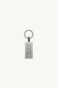 Numeric Plaque Bag Charm