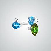 Amazonia Cocar Bosque Ring