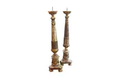 Pair of Candle/Altar Sticks from France — St Romain Interiors