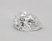 0.40 Carat Pear Cut Lab Grown Diamond VS1 D