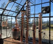 100 Gallon Vodka Gin Whiskey Still (16 Plates) | Olympic Distillers