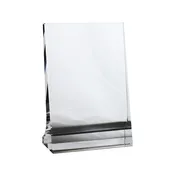 4 x 6 Vertical Plaque — WARSAW CUT GLASS