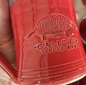 Custom Logo Coffee Mug — Hill Country Pottery
