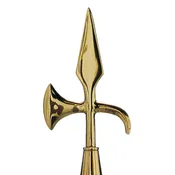Brass Battalion Lance Ornament 9 1/4 in. — Alamo Flag Company