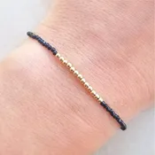 Essential Energy Bracelet - Black Spinel