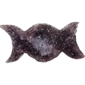 156g Amethyst Triple Moon