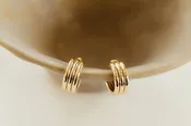 Chunky Hoop Earrings — EM Studio