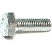 10mm-1.50 X 30mm Zinc Class 8.8 Coarse Hex Cap Screws - 50 Count
