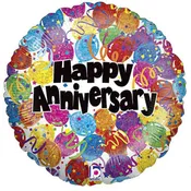 Happy Anniversary Mylar