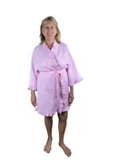 36″ Ruffle Waffle Robe, OSFM