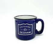"Entering Dedham" Ceramic Cobalt Blue  Mug