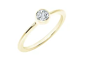 The Forevermark Tribute&amp;trade;  Collection Classic Round Diamond 0.14 Stackable Ring