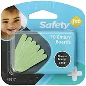 10 Pack Emery Boards & Travel Case - Arctic