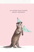 An-Otter Year Older! Greeting Card