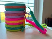 Comma Craft Co - The Squishcase Notions Neon Organizer Mini Bag Charm Storage