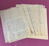 (Bruce, Lenny). HEAVILY CORRECTED TYPESCRIPT — Ralph Sipper Books