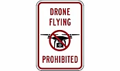Drone Flying Prohibited