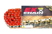 EK CHAINS 525 ZVX3 SERIES STREET NX-RING CHAIN (120) – ORANGE