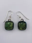 Dichroic Dangle Earring-2106