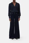 Wide Pants - Glow Up Corduroy - Dark Night