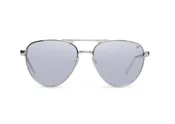 Dara Aviator Chrome Silver