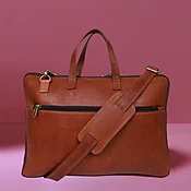 ARDAN Genuine Leather 15Inch Laptop Sleeve Bag Sleek Design Office Bag AL12A
