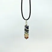 7 Chakra Point Coil Pendant