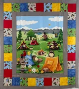 Barron Goes Camping Quilt Kit