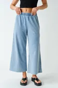 Daydrift Stretch-Denim Knit Pants
