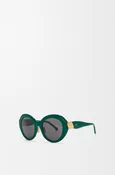 Coil Butterfly Sunglasses Emerald Green - Loewe