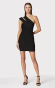 ICON ONE SHOULDER MINI DRESS