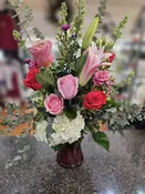 Mixed Deluxe Vase — Fireplace Gifts & Florist