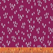 Windham - Notepad Raindrops in Plum