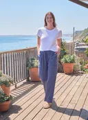 Sundry Academy Cargo Trackpant in Vintage Navy