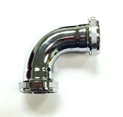 1 ½ 90 Degree CP Brass SJ Elbow 22GA Zinc Nuts